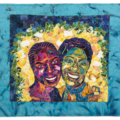 Bisa Butler, ‘Nandi and Natalie (Friends),’ which sold for $75,000