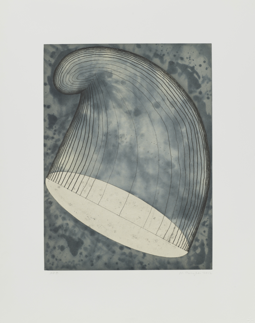 Martin Puryear, ‘Phrygian,’ 2012, softground etching, drypoint, aquatint, and spitbite aquatint with chine colle