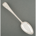 Paul Revere table spoon, which sold for $32,500 and a new auction record for an American spoon