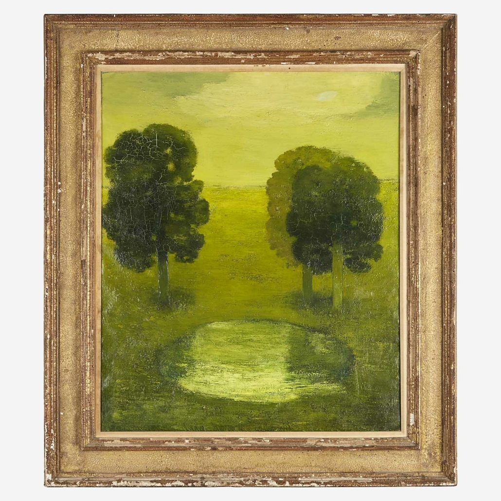 Albert York, ‘Reflections in the Pond,’ estimated at $60,000-$100,000