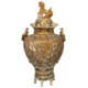 Japanese Satsuma covered palace urn on a stand, estimated at $1,000-$2,000
