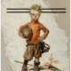 J.C. Leyendecker’s 1914 cover illustration, ‘Beat-up Boy, Football Hero,’ sold for $4.12 million and a world auction record for the artist.