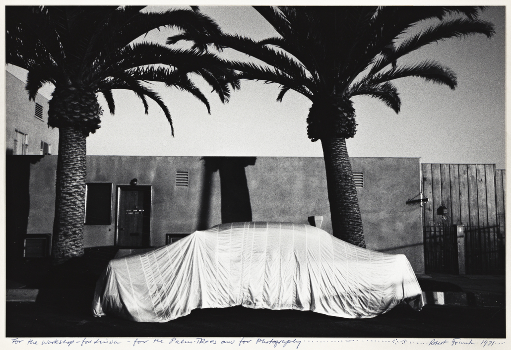 Robert Frank, ‘Covered Car, Long Beach, California,’ estimated at $50,000 to $70,000