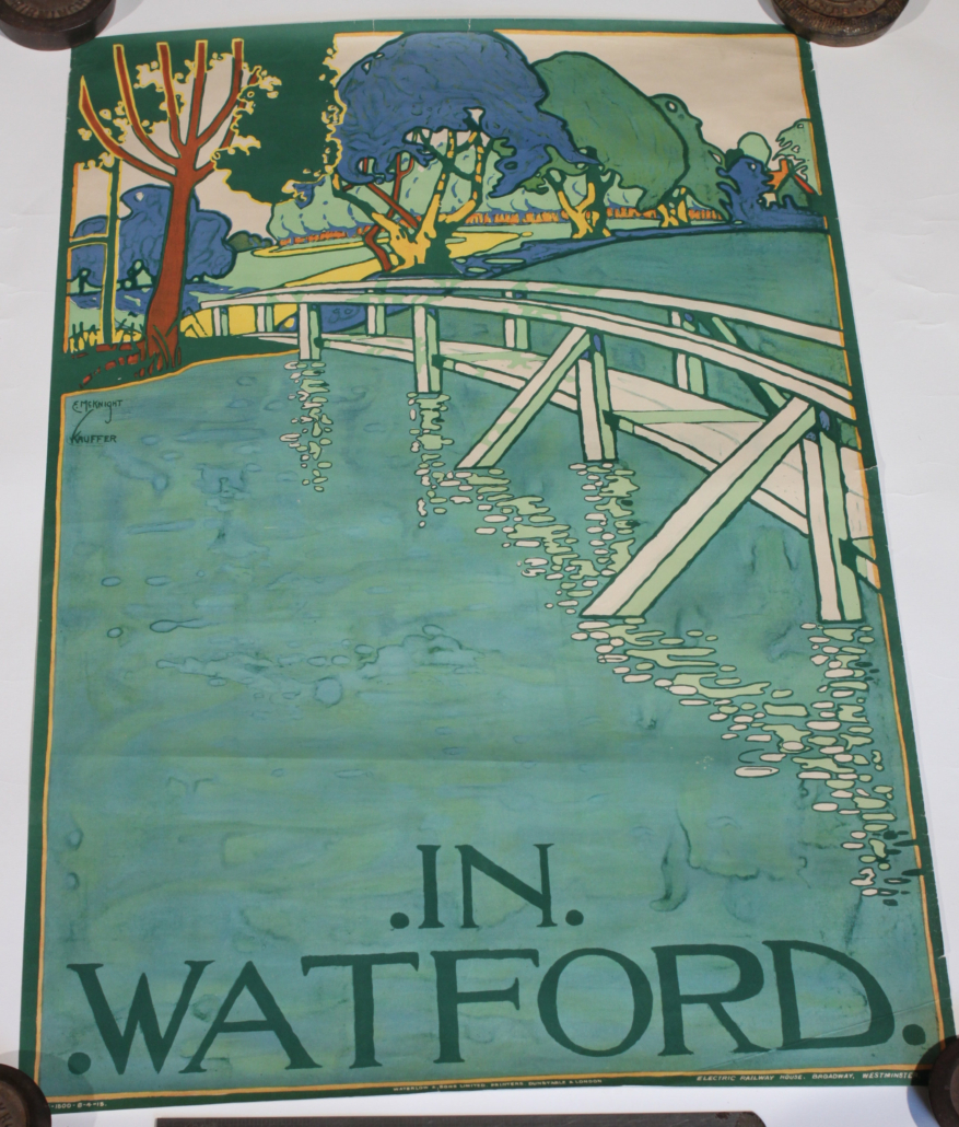 Edward McKnight Kauffer, ‘In Watford,’ estimated at £1,500-£2,500