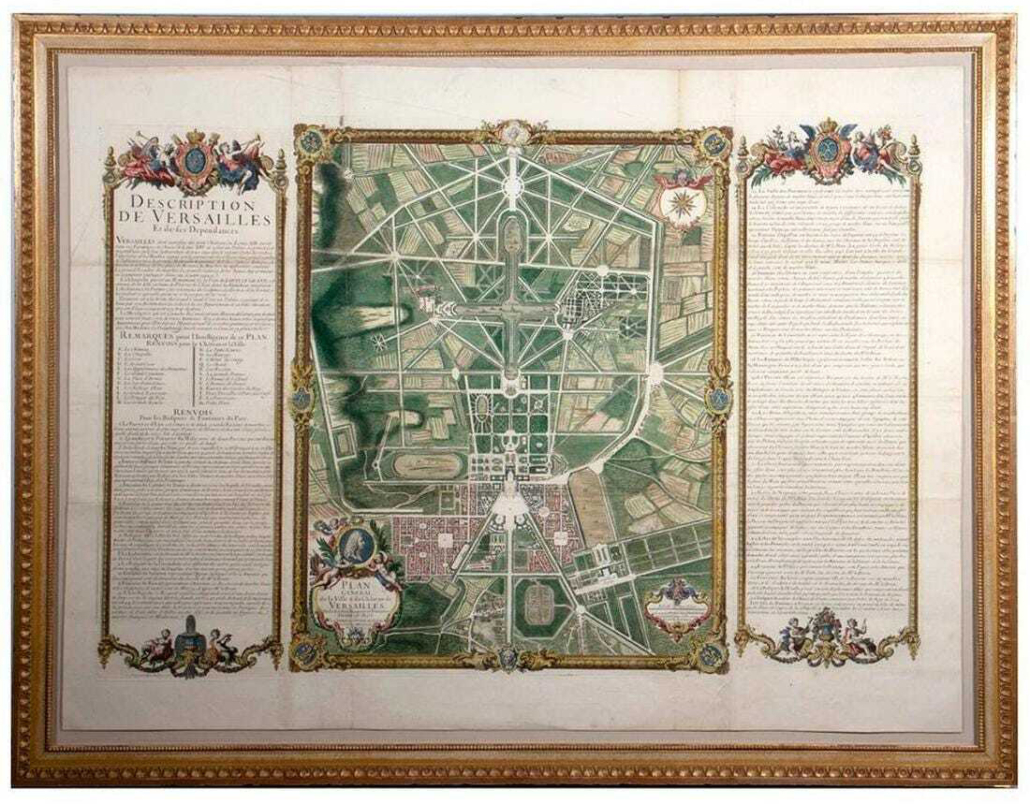 Pierre Lepautre, ‘A Grand View of the Versailles Gardens’, estimated at $3,000-$5,000