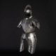 Circa-1560 black and white half armor for a man-at-arms, which sold for €31,250