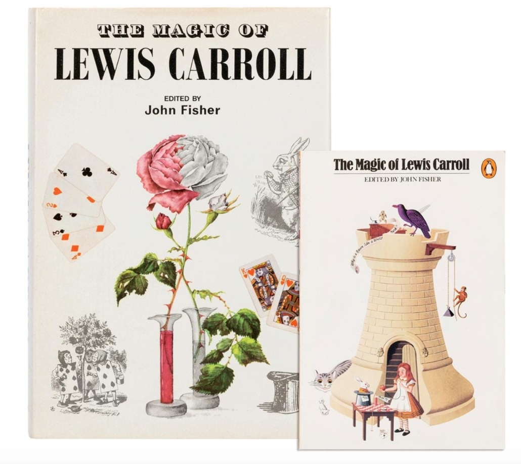 Two signed editions of John Fisher's ‘The Magic of Lewis Carroll,’ which sold for $1,560