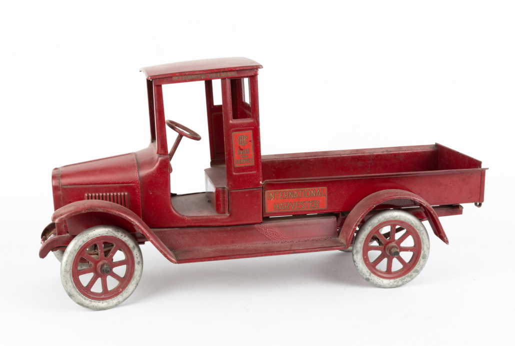 Buddy L. International Harvester truck toy, which sold for $16,800