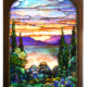 ‘Sunset and Evening Star’ Tiffany Studios window, which sold for $139,150