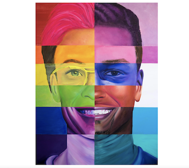 ‘Pride in Changing the Game,’ estimated at $8,000-$12,000.