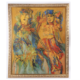 Undated Gina Pellon oil on canvas, estimated at $3,000-$6,000
