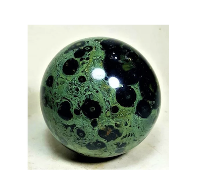 Kambaba ‘Healing Sphere,’ estimated at $300-$350