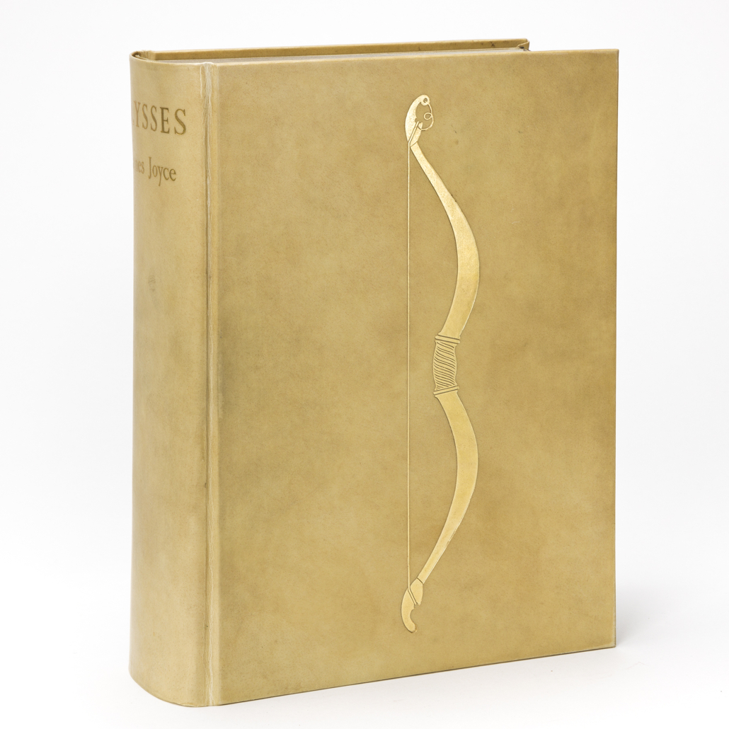 James Joyce, ‘Ulysses,’ signed deluxe limited issue, estimated at $15,000-$20,000