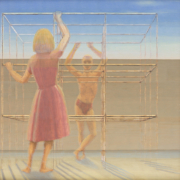 George Tooker, ‘Untitled (Young Man Facing a Woman),’ estimated at $100,000-$150,000