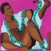 Nirit Takele, ‘Stretching Leg,’ estimated at $4,000-$6,000