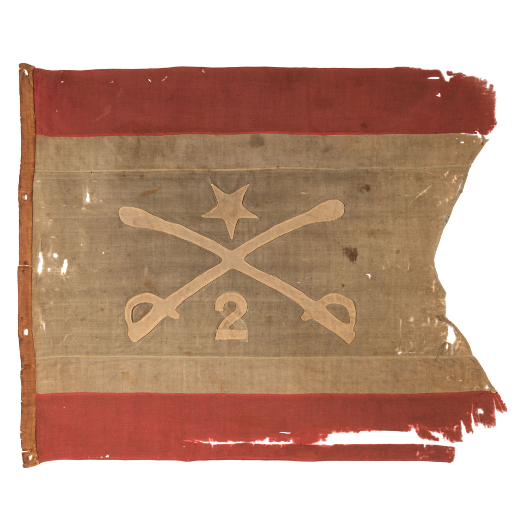 Personal headquarters flag of Philip Henry Sheridan, which sold for $40,625