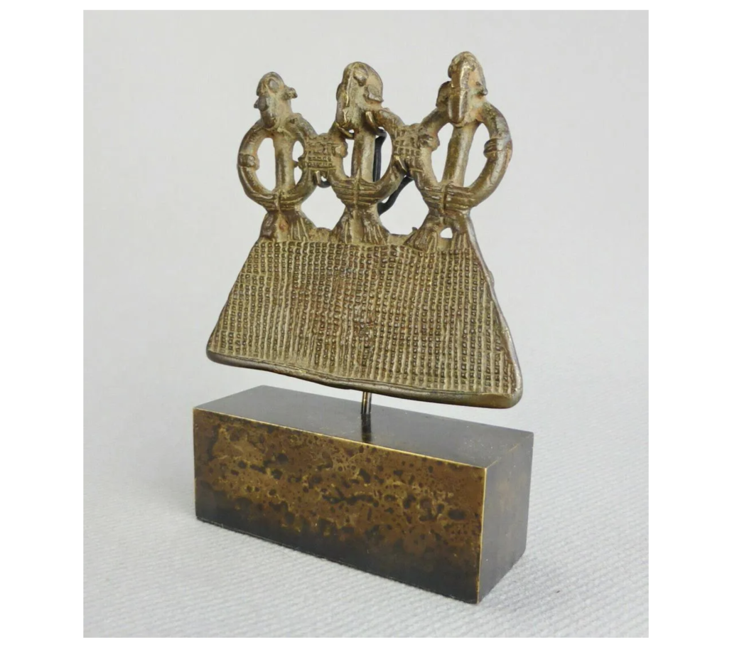 Senufo bronze or brass pendant, estimated at $600-$700