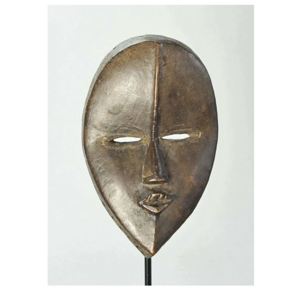 Undated Dan tribal mask, estimated at $2,500-$3,000