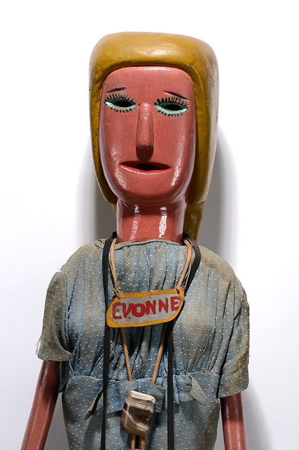 This Calvin and Ruby Black ‘Evonne’ Possum Trot doll realized $60,000 plus the buyer’s premium in April 2016 at Slotin.