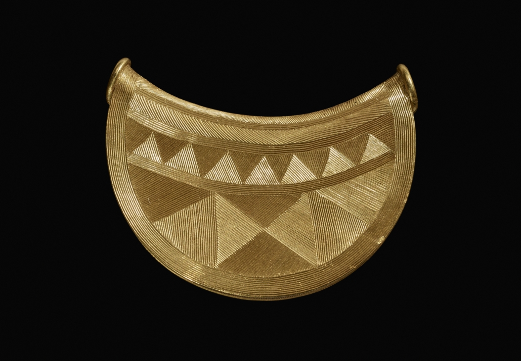 Bronze Age sun pendant, 1000–800BC © The Trustees of the British Museum
