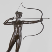 ‘Diana,’ a circa-1895 bronze sculpture by Augustus Saint-Gaudens that sold for $518,400 on Jan. 23, 2021 at Keno Auctions in New York.