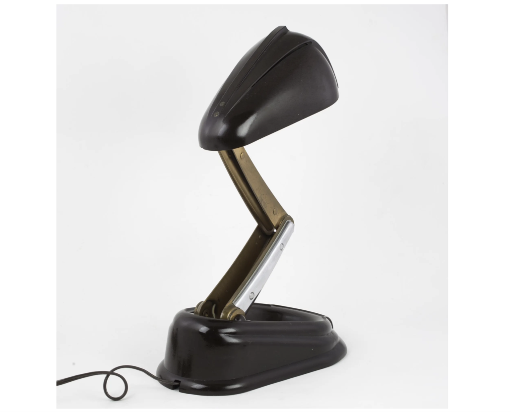 1945 modernist desk lamp, estimated at $1,100-$1,500