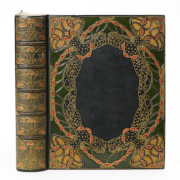 Exhibition binding of A.F. Pollard’s ‘Henry VIII,’ London, 1902, by the Guild of Women Binders, estimated at $5,000-$7,500
