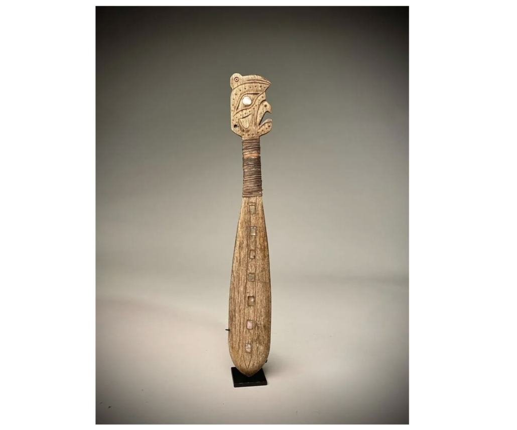 Carved Nootka club, late 17th or early 18th century, est. $50,000-$60,000