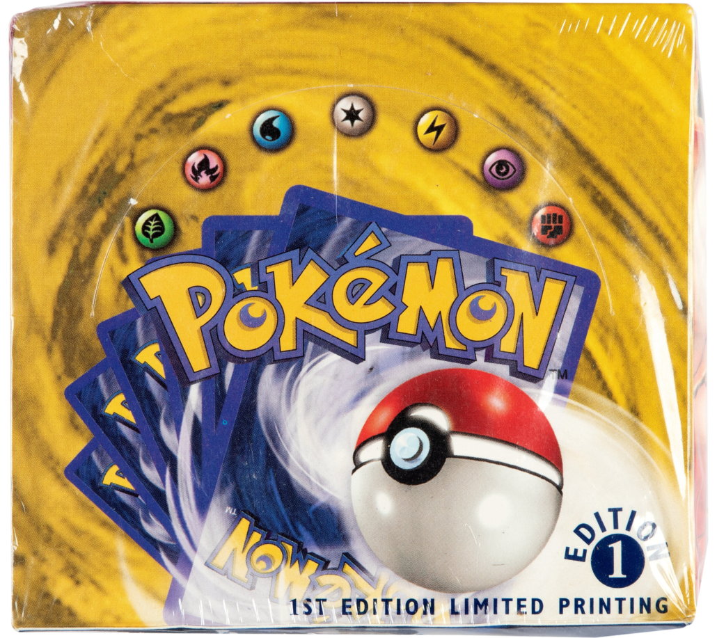 Pokemon First Edition Base Set Sealed Booster Box, $384,000