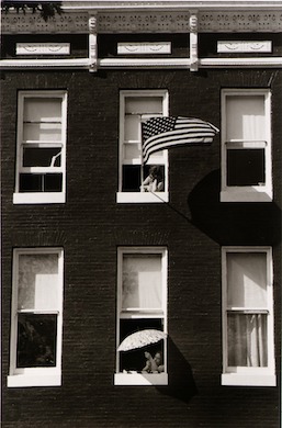 Joan Clark Netherwood, ‘Two Viewers of the ‘I Am an American Day’ parade,’ East Baltimore Street, 1977, gelatin silver print, Smithsonian American Art Museum, Transfer from the National Endowment for the Arts, 1983.63.998