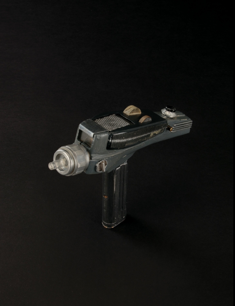 Star Trek ‘hero’ phaser from the late 1960s television show, one of two known, which sold for $250,000