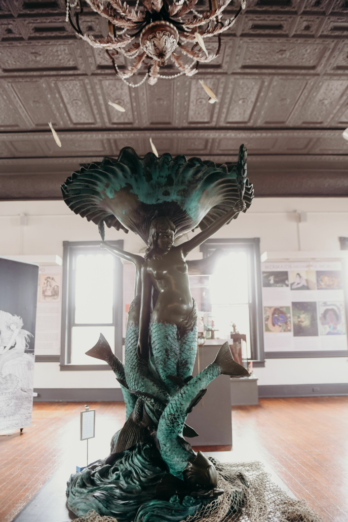 The Mermaid Museum is devoted to artworks, imagery and lore featuring the mythical sea creature. Photo credit Alyssa Maloof