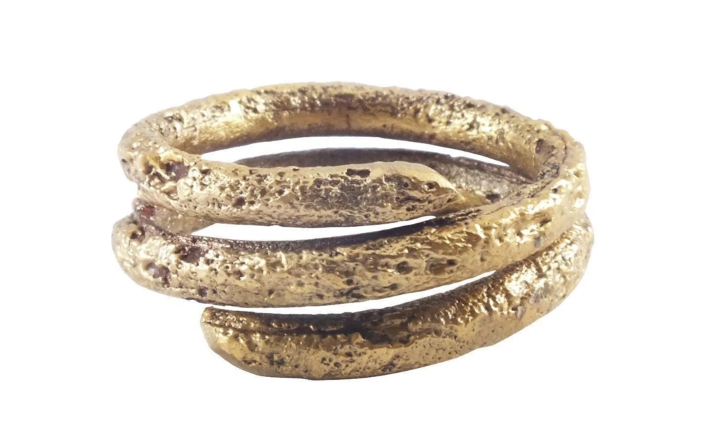Viking coil ring, est. $350-$450
