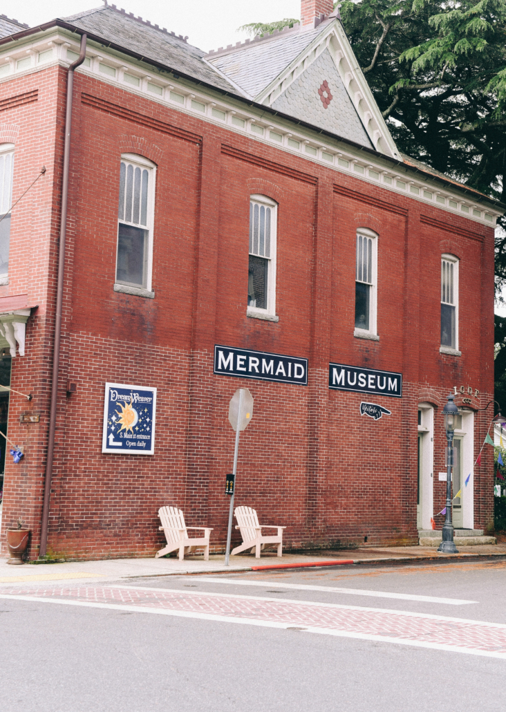 Exterior of the Mermaid Museum. Photo credit Alyssa Maloof