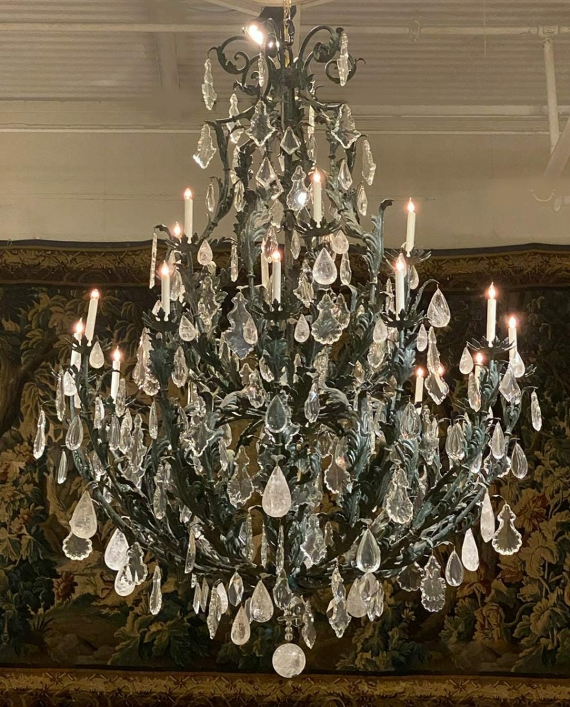 Monumental chandelier, est. $100-$25,000