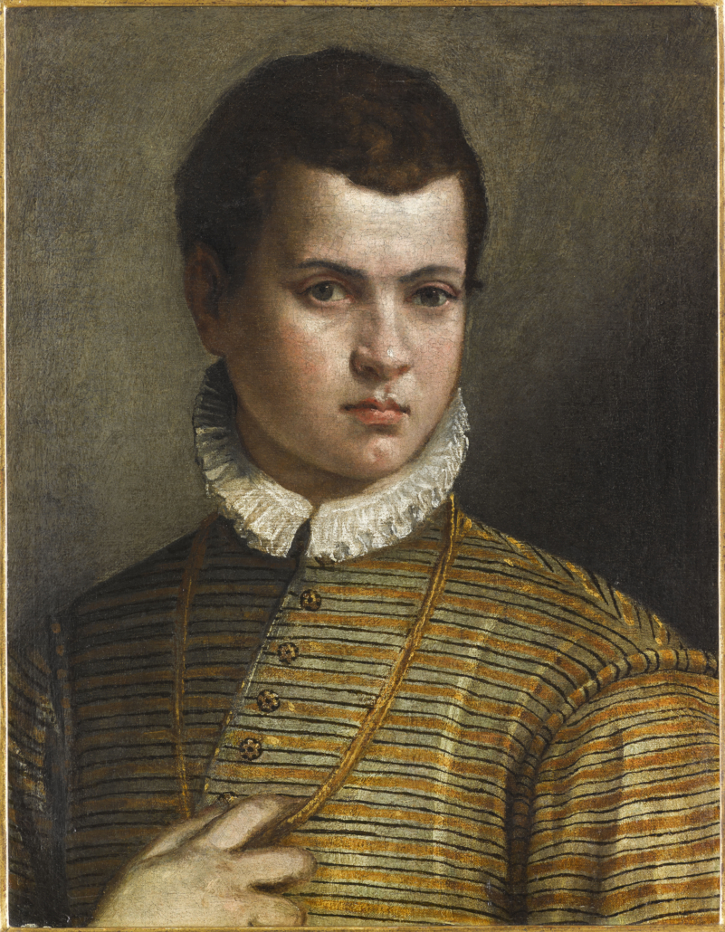 Paolo Caliori (aka Veronese), ‘Portrait of a Young Man,’ ca. 1560. Oil on canvas. Collection from the Fondation Bemberg. © Fondation Bemberg and RMN.