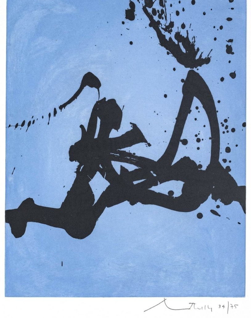  Robert Motherwell print, est. $6,000-$8,000