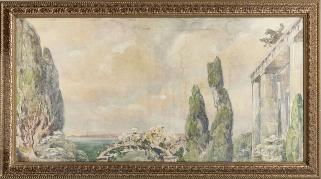 Mathias Alten, ‘Ruins in an Idyllic Landscape,’ est. $12,000-$16,000