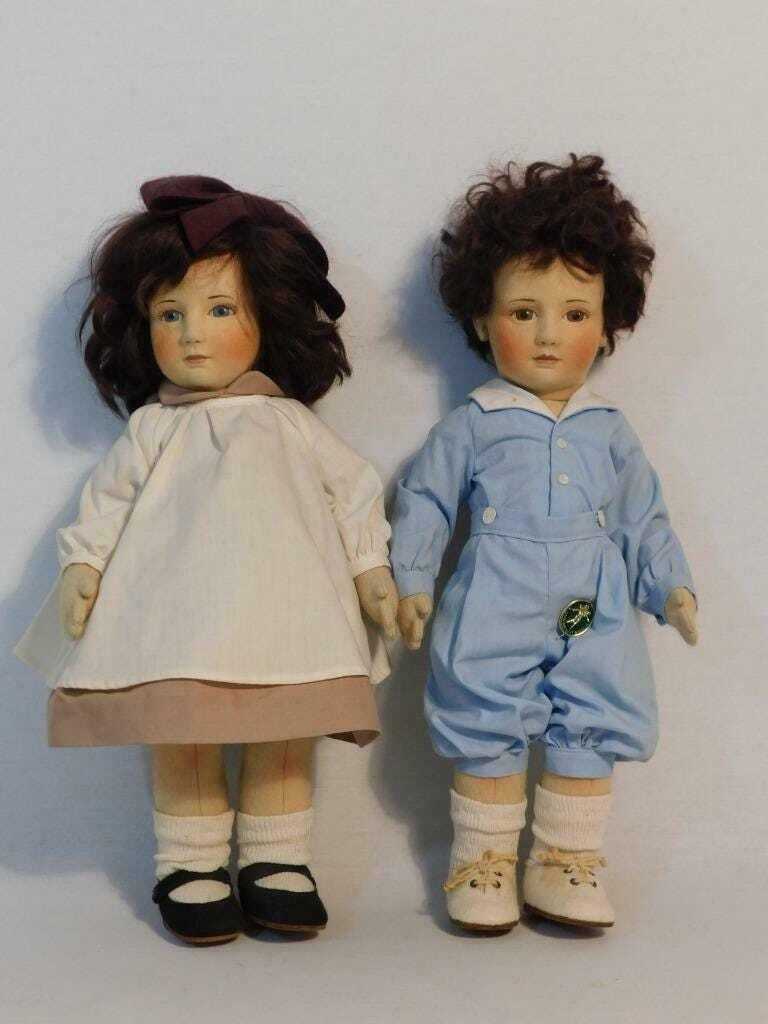 R. John Wright dolls from Little Children Series I, est. $800-$1,000