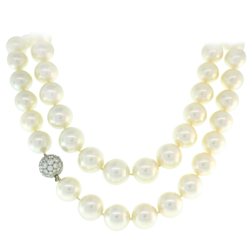 Opera-length South Sea pearl necklace by Tiffany & Co, est. $248,000-$298,000