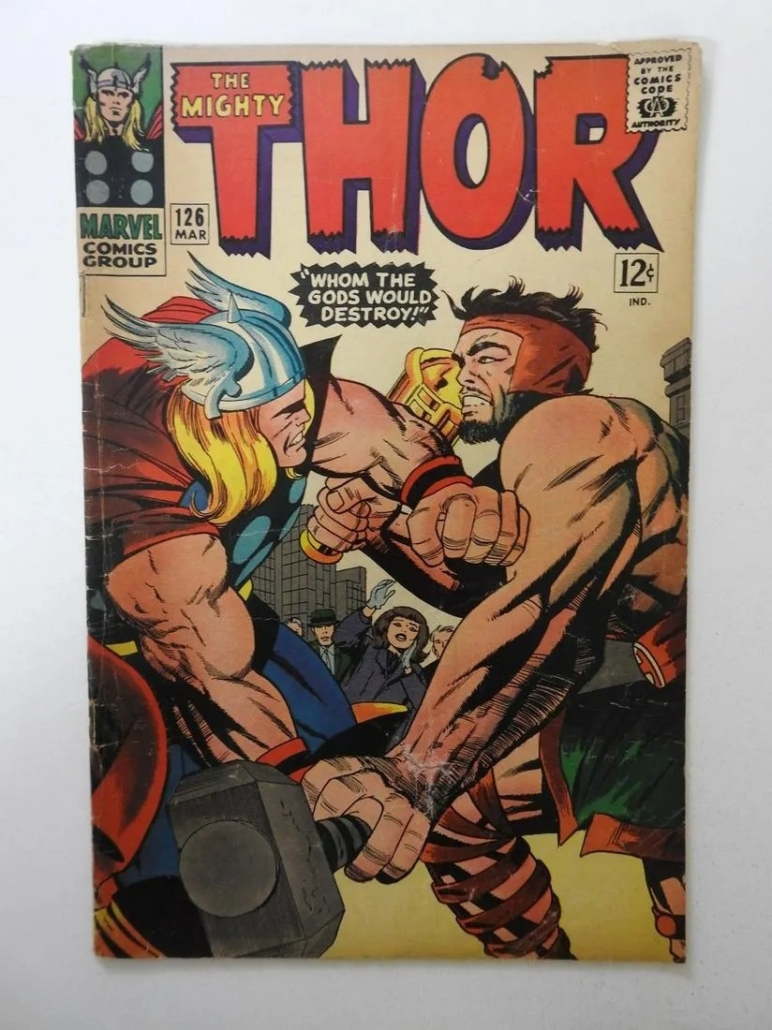 Thor #126, March 1966, est. $5-$500