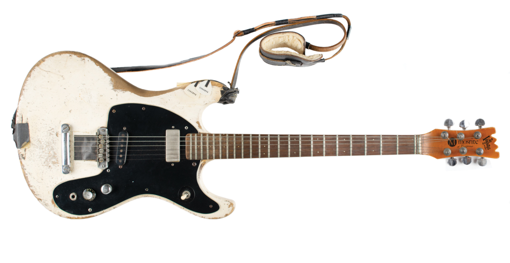 Johnny Ramone’s 1965 Mosrite Ventures II electric guitar, est. $500,000-$600,000