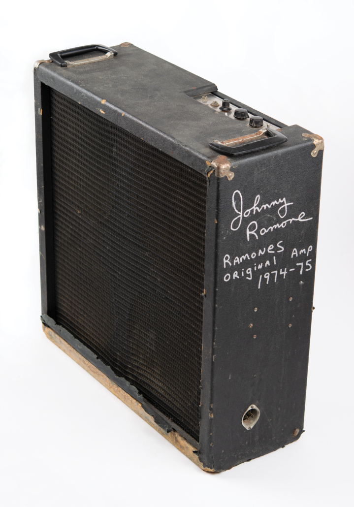 Johnny Ramone's Electro-Harmonix Mike Matthews Freedom Amp, est. $50,000-$60,000