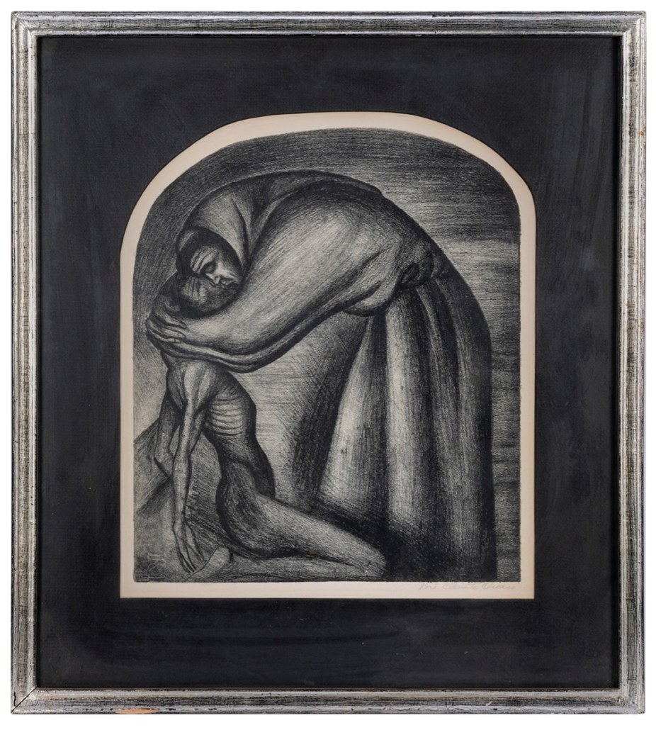 Jose Clemente Orozco, ‘The Franciscan and the Indian,’ est. $2,500-$3,500