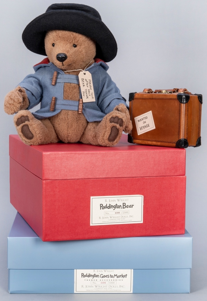 Paddington Bear and Paddington Goes to Market accessory set, est. $600-$900