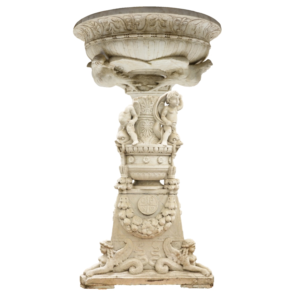 Large 20th-century marble fountain from the Russian Embassy in the United States, est. $3,000-$4,000