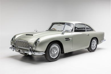 1964 Aston Martin DB5 that has appeared in the James Bond films ‘Goldeneye’ (1995), ‘Tomorrow Never Dies’ (1997), ‘Skyfall’ (2012), ‘Spectre’ (2015) and the upcoming ‘No Time to Die’ (2021). Photo courtesy of the Petersen Automotive Museum and Ted7
