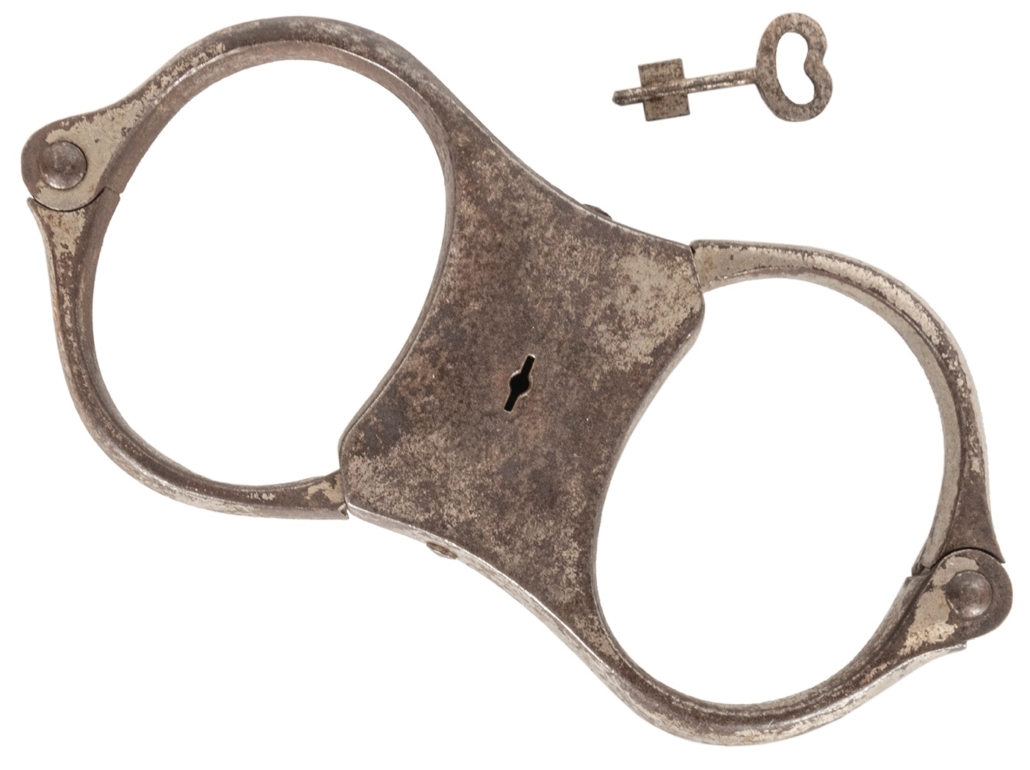 Houdini Bean Giant handcuffs, est. $4,000-$8,000