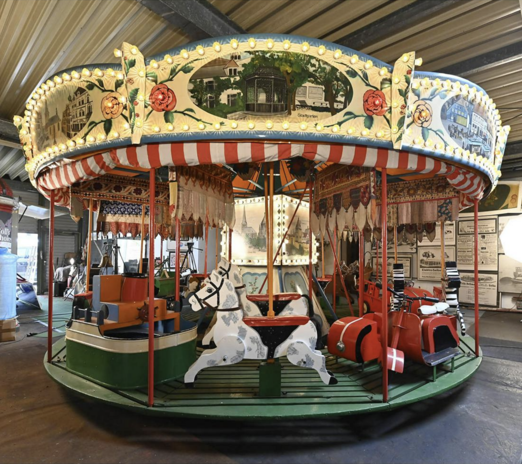 Circa-1960 English children's carousel, est. €15,000-€20,000