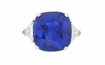 Sapphire and diamond ring by Graff, $453,600